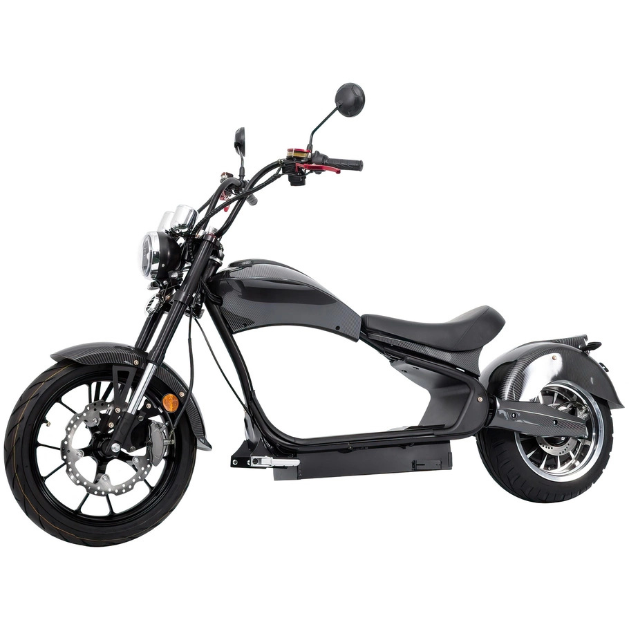 Ampride Chopper elcykel - 2000W effekt | 30Ah batteri | 34mph hastighet | 37mi räckvidd