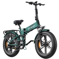ENGWE Engine Pro 2.0 hopfällbar elcykel - 1200 W effekt | 16 Ah batteri | 28 mph hastighet | 68 km räckvidd