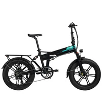 Fiido M1 Pro elcykel - 500W effekt | 12,8Ah batteri | 25mph hastighet | 55mi räckvidd