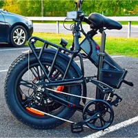 ENGWE Engine Pro hopfällbar elcykel - 1000W effekt | 16Ah batteri | 30 km/h hastighet | 75 km räckvidd