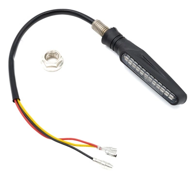 Indikator Uppgraderat bromsljus och vitt ljus Elektrisk skoter Ebike