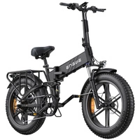 ENGWE Engine Pro 2.0 hopfällbar elcykel - 1200 W effekt | 16 Ah batteri | 28 km/h hastighet | 68 km räckvidd