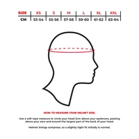 Hjälm med heltäckande ansikte