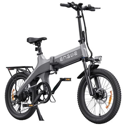 ENGWE C20 Pro hopfällbar elcykel - 850 W effekt | 19,2 Ah batteri | 30 mph hastighet | 93 km räckvidd