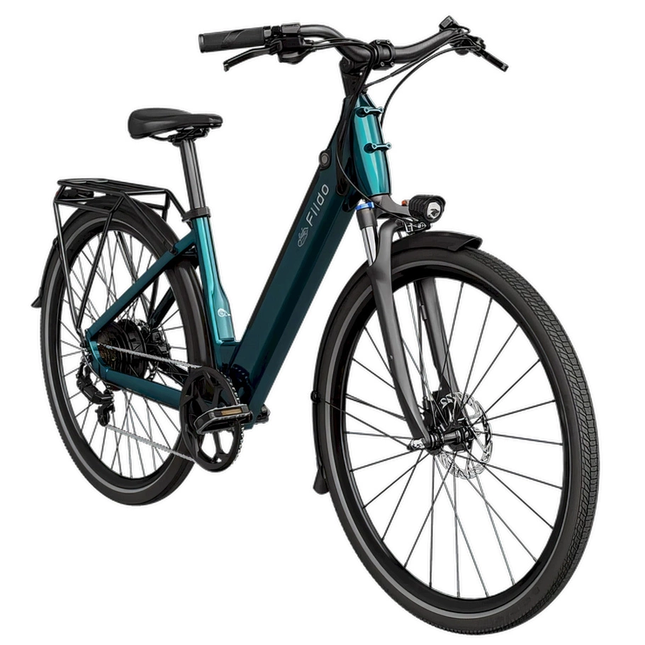 Fiido C11 Elcykel - 500W effekt | 10,4Ah batteri | 20mph hastighet | 56mi räckvidd