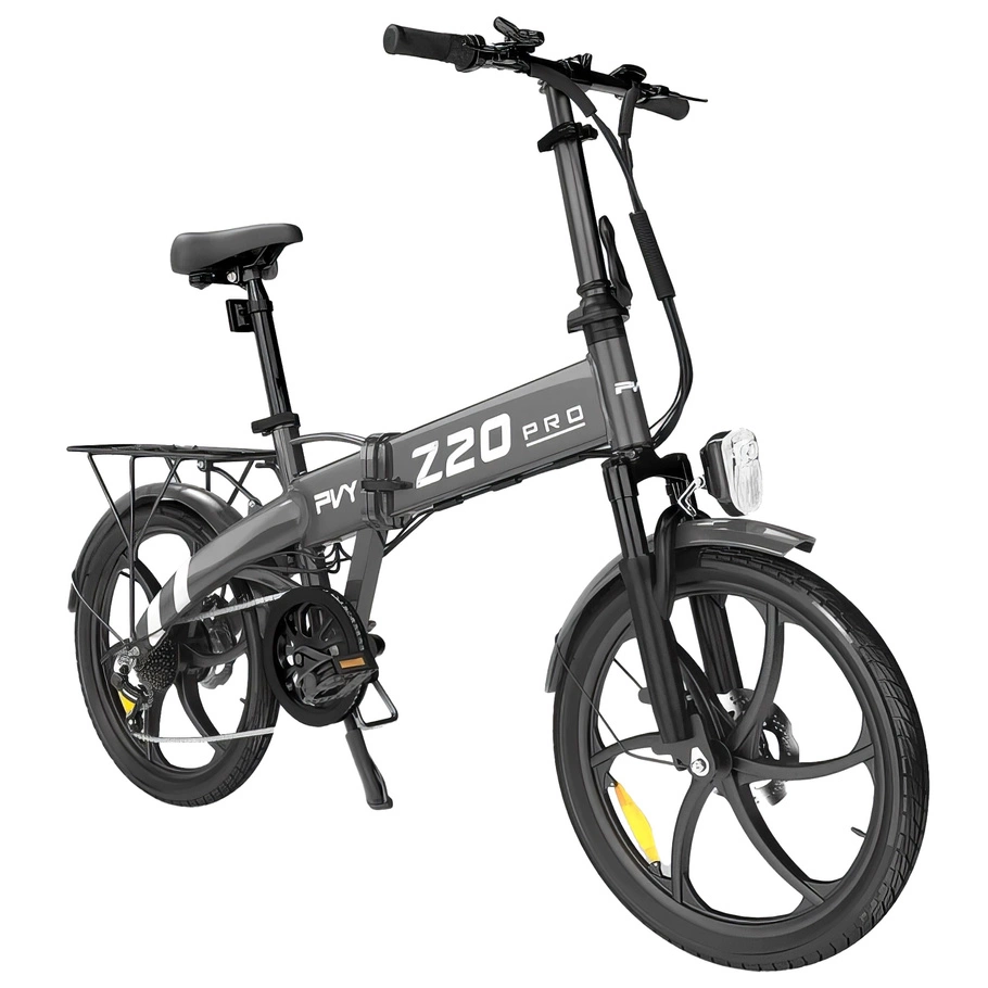 PVY Z20 Pro hopfällbar elcykel - 500 W effekt | 10,4 Ah batteri | 15,5 mph hastighet | 50 km räckvidd