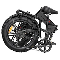 ENGWE Engine Pro 2.0 hopfällbar elcykel - 1200 W effekt | 16 Ah batteri | 28 km/h hastighet | 68 km räckvidd