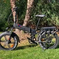 ENGWE Engine Pro hopfällbar elcykel - 1000W effekt | 16Ah batteri | 30 km/h hastighet | 75 km räckvidd
