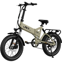 PVY Z20 Plus vikbar elektrisk cykel - 500W effekt | 14Ah batteri | 31mph hastighet | 62mi räckvidd