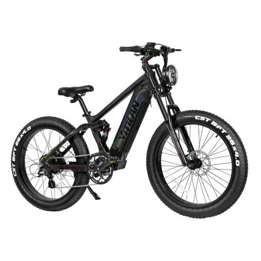 Vitilan T7 Elektrisk mountainbike - 1200W effekt | 20Ah batteri | 28mph hastighet | 80mi räckvidd