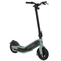 Pure Escape+ Electric Elektrisk skoter - 900W effekt | 12Ah batteri | 15,5 km/h hastighet | 31mi räckvidd