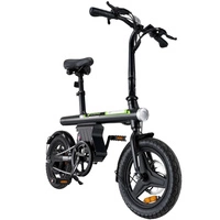 isinwheel CityGlide U1 hopfällbar elcykel - 500 W effekt | 7,8 Ah batteri | 20 mph hastighet | 28 km räckvidd