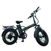 Allegro City Fold hopfällbar elektrisk cykel - 750W effekt | 35Ah batteri | 30mph hastighet | 87mi räckvidd