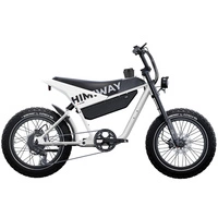 Himiway C5 Ultra elektrisk motorcykel - 250W effekt | 20Ah batteri | 15,5 mph hastighet | 80mi räckvidd