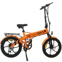 PVY Z20 Pro hopfällbar elcykel - 500 W effekt | 10,4 Ah batteri | 15,5 mph hastighet | 50 km räckvidd