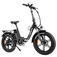 Vitilan U7 vikbar elektrisk cykel - 750W effekt | 20Ah batteri | 28mph hastighet | 65mi räckvidd