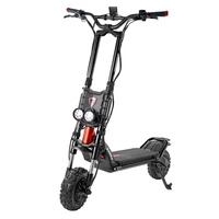 Kaabo Wolf Warrior GT Pro Electric Elektrisk skoter | Extrem prestanda | 2400W (5400W Peak) effekt | 50mph hastighet | 35Ah batteri | 63mi räckvidd | Dual Motor Design | Premium Sport Transport