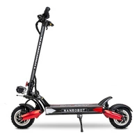 Nanrobot LS7+ Electric Elektrisk skoter | Extrem prestanda | 2400W (4800W Peak) effekt | 55mph hastighet | 40Ah batteri | 45mi räckvidd | Dual Motor Design | Högpresterande transport