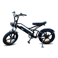 Allegro City Chopper Hydraulisk broms 30 mph Ebike med full fjädring