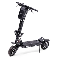Machine Fox Elektrisk Elektrisk skoter | Extrem prestanda | 2400 W (3200 W max) effekt | 43 km/h hastighet | 20,4 Ah batteri | 43 km räckvidd | Full Metal Design | Premium stadstransport