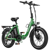 Vitilan U3 hopfällbar elektrisk cykel - 750W effekt | 13Ah batteri | 28mph hastighet | 45mi räckvidd