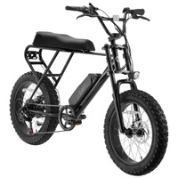 SWFT Zip Electric Bike | Anpassad prestanda | 500W (1000W Peak) effekt | 20mph hastighet | 10Ah batteri | 37mi räckvidd | Fat Tire Design | Chopper Style Transport