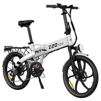 PVY Z20 Pro hopfällbar elcykel - 500 W effekt | 10,4 Ah batteri | 15,5 mph hastighet | 50 km räckvidd