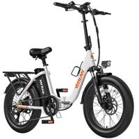 Vitilan U3 hopfällbar elektrisk cykel - 750W effekt | 13Ah batteri | 28mph hastighet | 45mi räckvidd