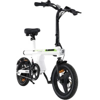 isinwheel CityGlide U1 hopfällbar elcykel - 500 W effekt | 7,8 Ah batteri | 20 mph hastighet | 28 km räckvidd